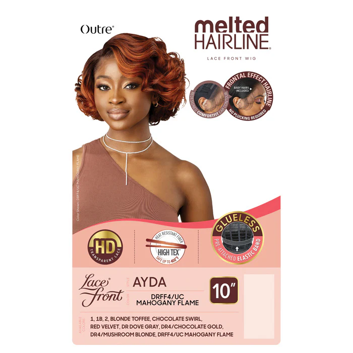 Outre Melted Hairline Glueless HD Lace Front Wig - AYDA - Image 4