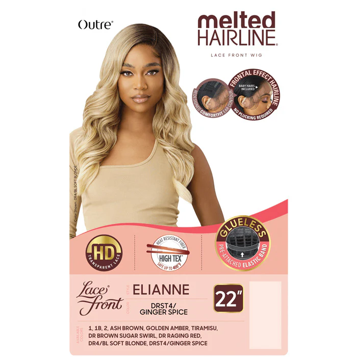 Outre Melted Hairline Glueless HD Lace Front Wig - ELIANNE - Image 4