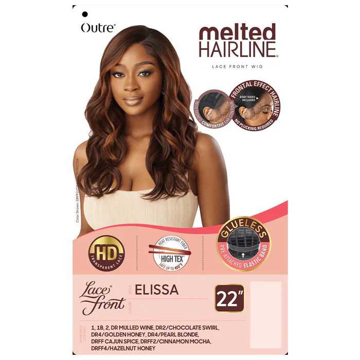 Outre Melted Hairline Glueless HD Lace Front Wig - ELISSA - Image 4
