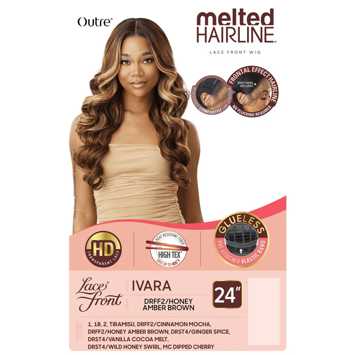 Outre Melted Hairline Glueless HD Lace Front Wig - IVARA - Image 4