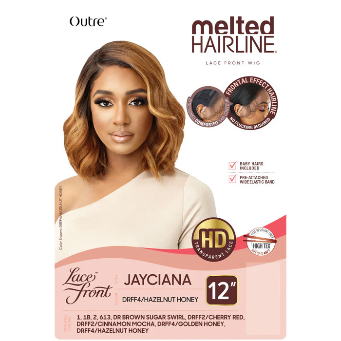 Outre Melted Hairline Glueless HD Lace Front Wig - JAYCIANA - Image 4