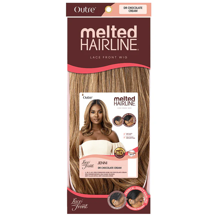 Outre Melted Hairline Glueless HD Lace Front Wig - JENNI - Image 8