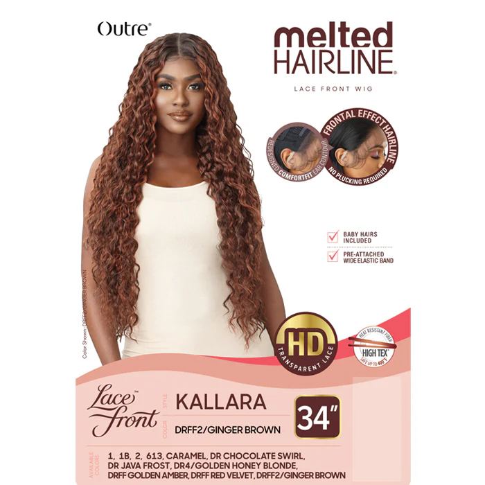 Outre Melted Hairline Glueless HD Lace Front Wig - KALLARA - Image 4
