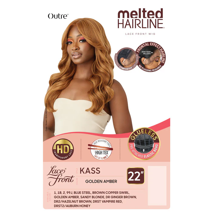 Outre Melted Hairline Glueless HD Lace Front Wig - KASS - Image 6