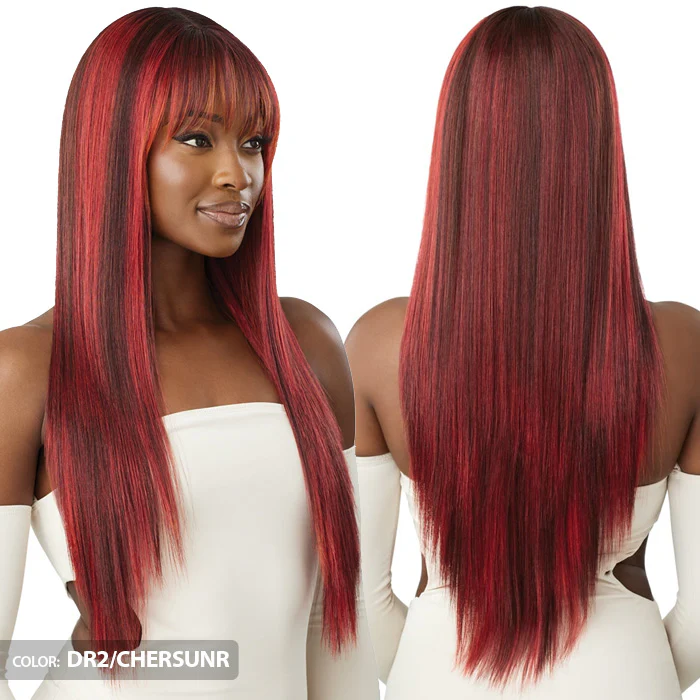 Outre Melted Hairline Glueless HD Lace Front Wig - LAILA - Pre-Styled Bangs - Image 3