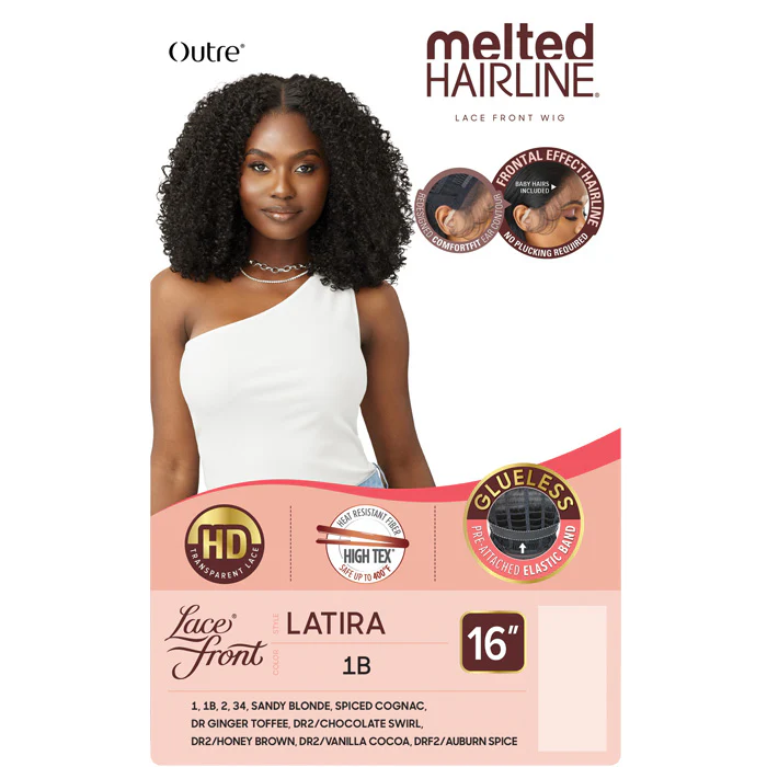 Outre Melted Hairline Glueless HD Lace Front Wig - LATIRA - Image 4