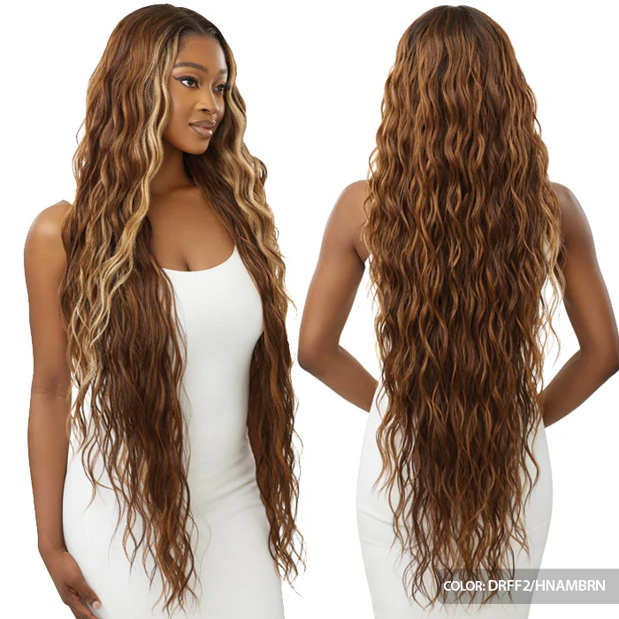 Outre Melted Hairline Glueless HD Lace Front Wig - LORENZA 40" - Image 3