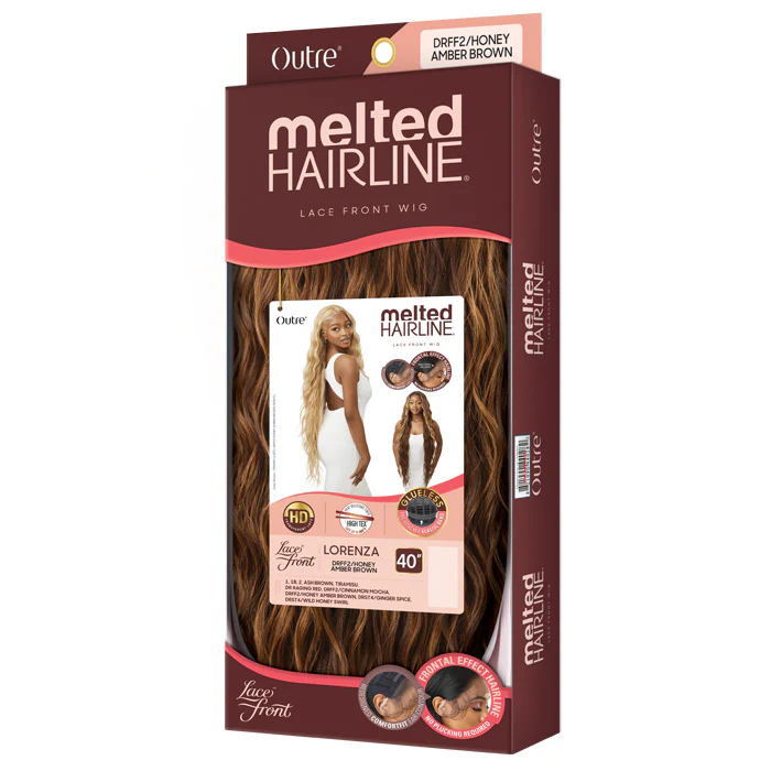 Outre Melted Hairline Glueless HD Lace Front Wig - LORENZA 40" - Image 6