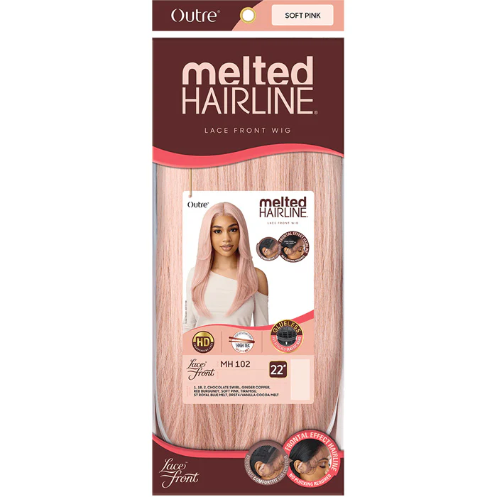 Outre Melted Hairline Glueless HD Lace Front Wig - MH 102 - Image 4