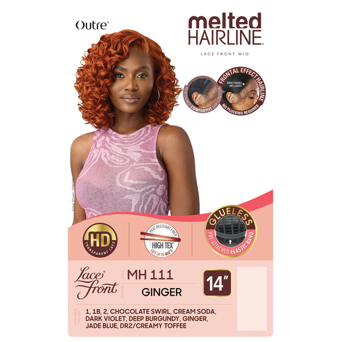 Outre Melted Hairline Glueless HD Lace Front Wig - MH 111 - Image 4