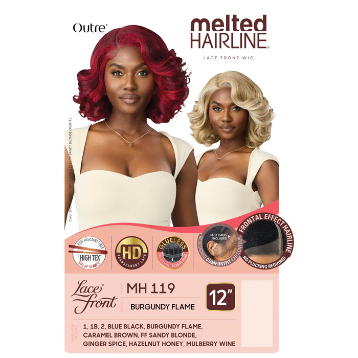 Outre Melted Hairline Glueless HD Lace Front Wig - MH 119 - Image 4