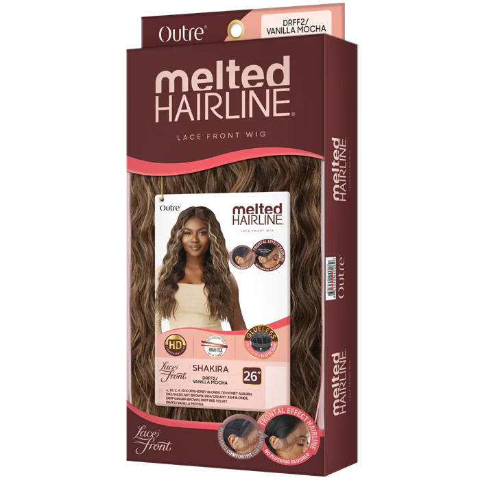 Outre Melted Hairline Glueless HD Lace Front Wig - SHAKIRA - Image 4