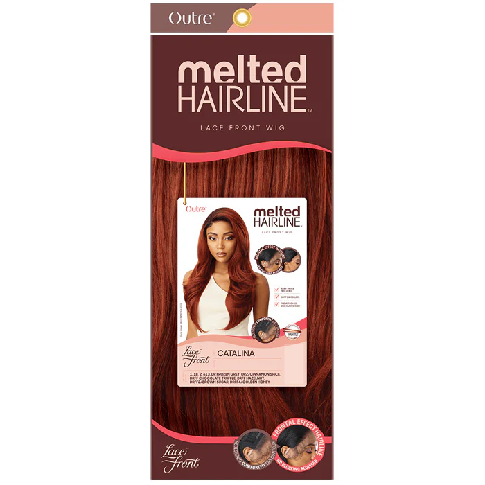 Outre Melted Hairline Glueless Swiss Lace Front Wig - CATALINA - Image 5