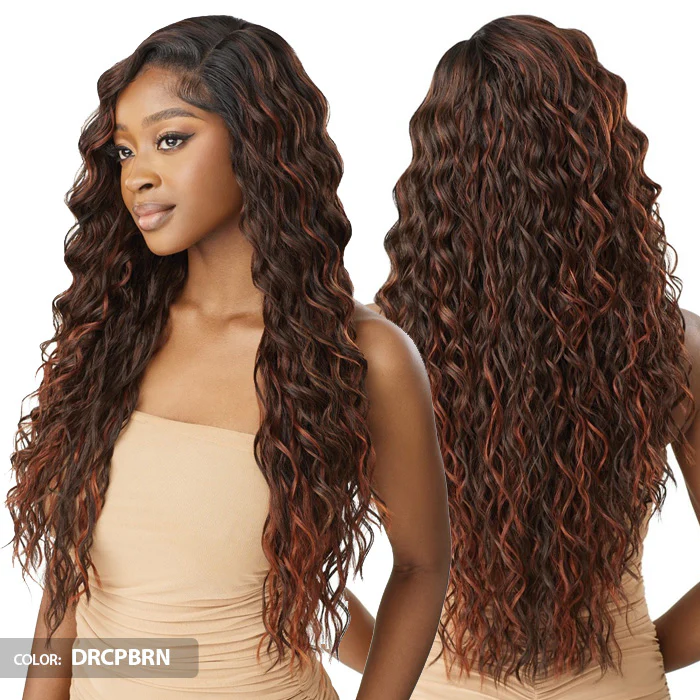 Outre Melted Hairline Glueless Wet & Wavy HD Lace Front Wig - DILARA - Image 3