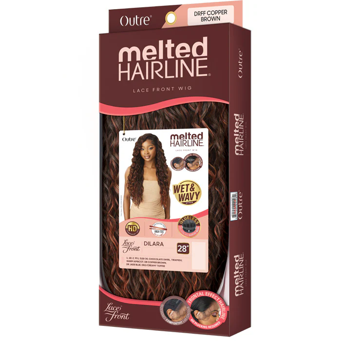 Outre Melted Hairline Glueless Wet & Wavy HD Lace Front Wig - DILARA - Image 5
