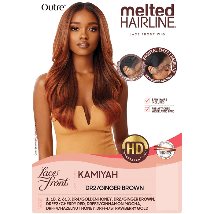Outre Melted Hairline HD 5" Deep Part Lace Front Wig - KAMIYAH - Image 4
