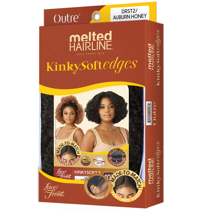 Outre Melted Hairline Kinky Soft Edges Glueless HD Lace Front Wig - KINKYSOFT 5 - Image 5