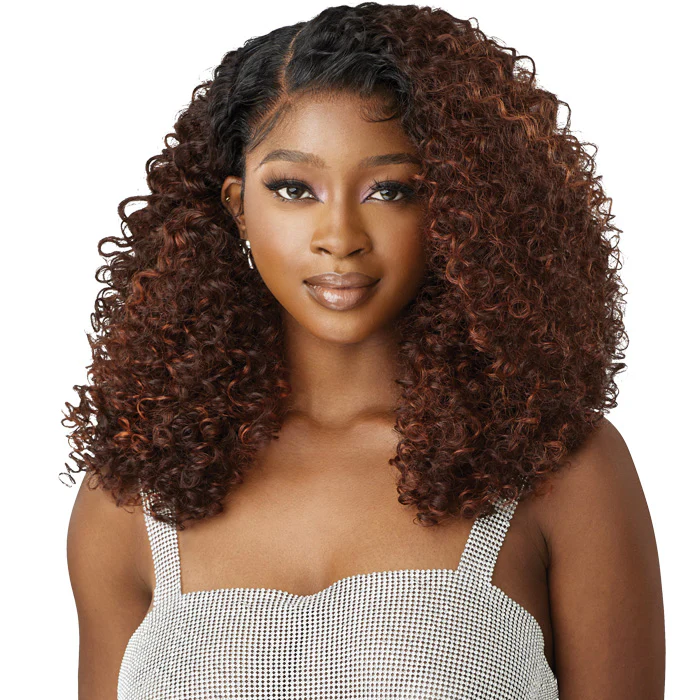 Outre Melted Hairline Swirlista Glueless 5" Deep Parting HD Lace Front Wig - SWIRL 103