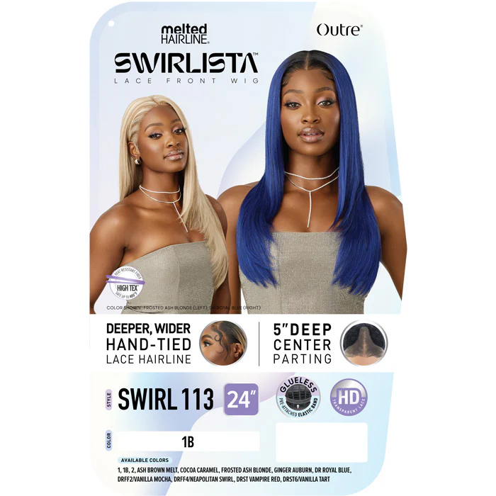 Outre Melted Hairline Swirlista Glueless HD Lace Front Wig - SWIRL 113 - Image 4