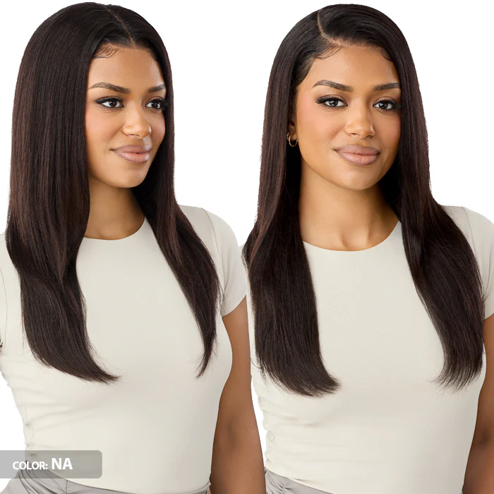 Outre My Tresses Black Label Glueless HD 13x5 Lace Frontal Wig - HH-VIRGIN STRAIGHT 22" - 100% Unprocessed Human Hair - Image 2