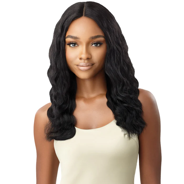 Outre My Tresses Gold Label 100% Unprocessed Human Hair HD Lace Front Wig - HH-SARIANA