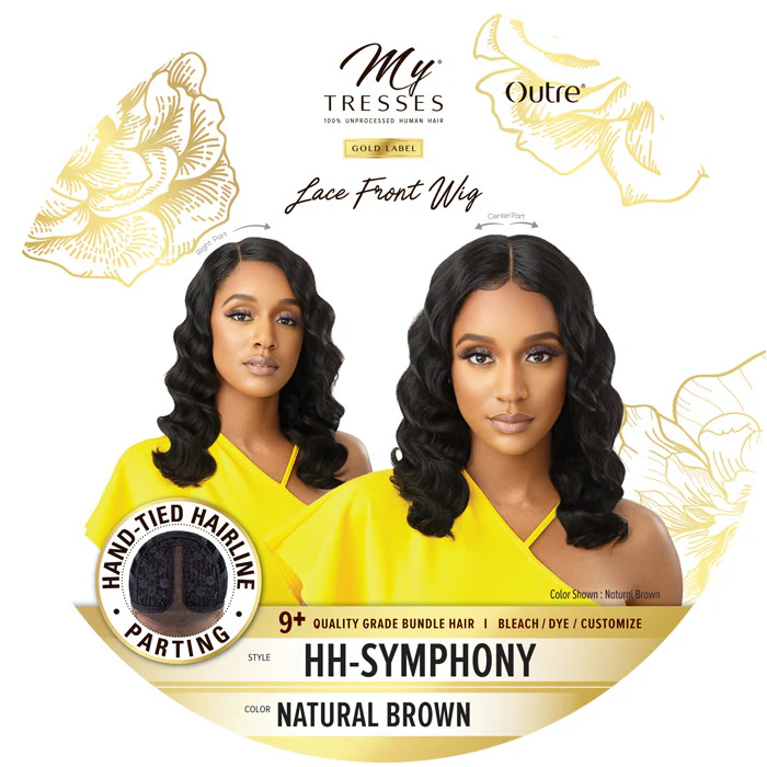 Outre Mytresses 100% Unprocessed Human Hair Lace Front Wig - SYMPHONY - Image 5