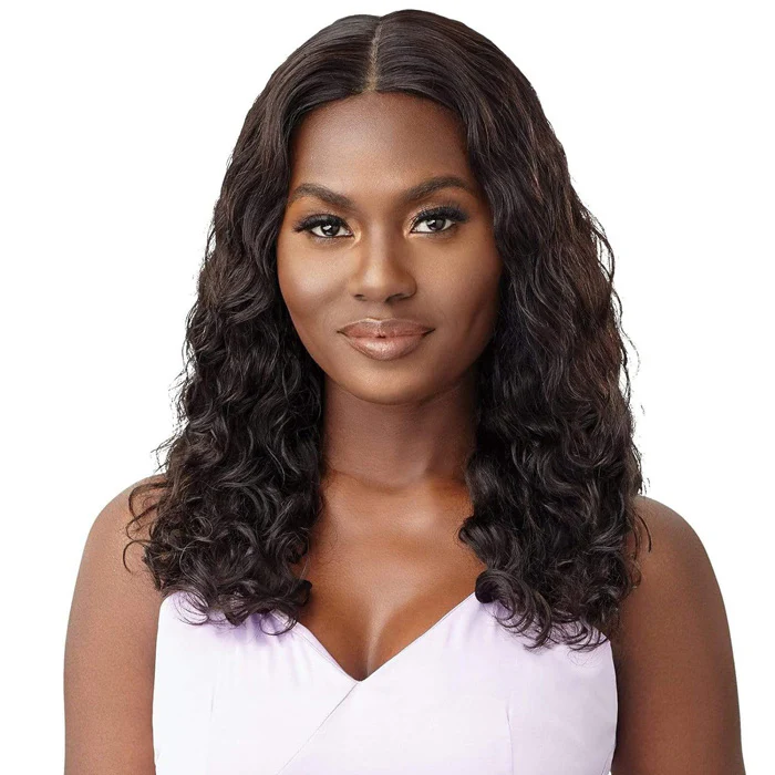 Outre My Tresses 100% Unprocessed Human Hair No Knot Part Lace Wig - ANDORA
