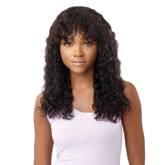 Outre Mytresses 100% Human Hair Wet & Wavy Full Wig - NATURAL WAVE 20