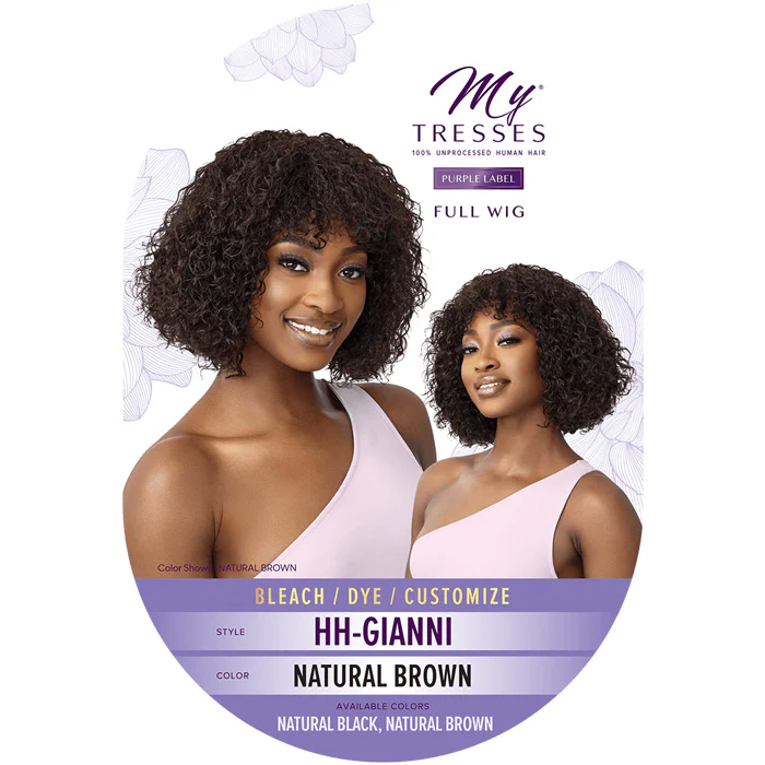 Outre MyTresses Purple Label Unprocessed Human Hair Full Wig HH GIANNI - Image 5