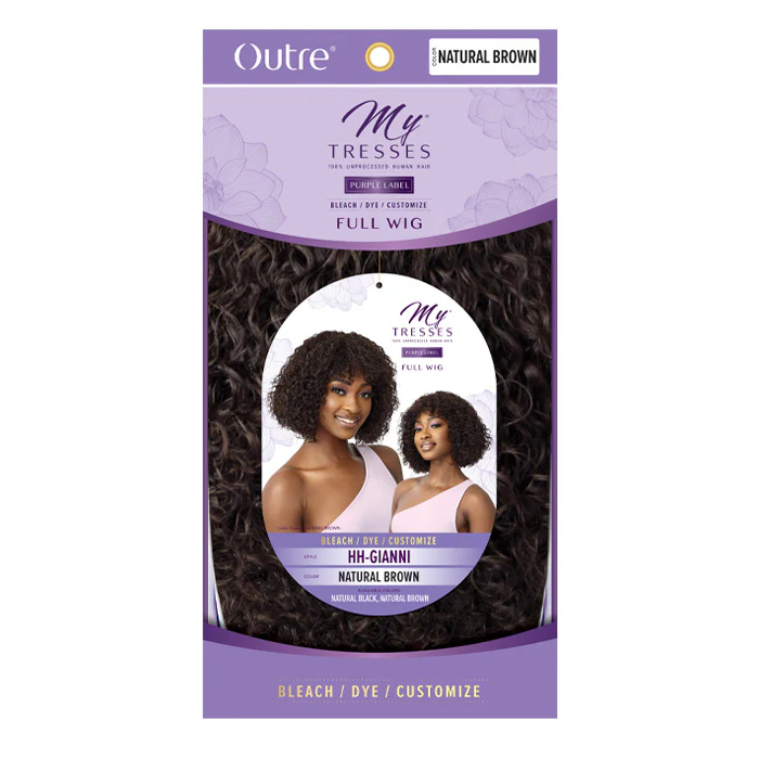 Outre MyTresses Purple Label Unprocessed Human Hair Full Wig HH GIANNI - Image 6