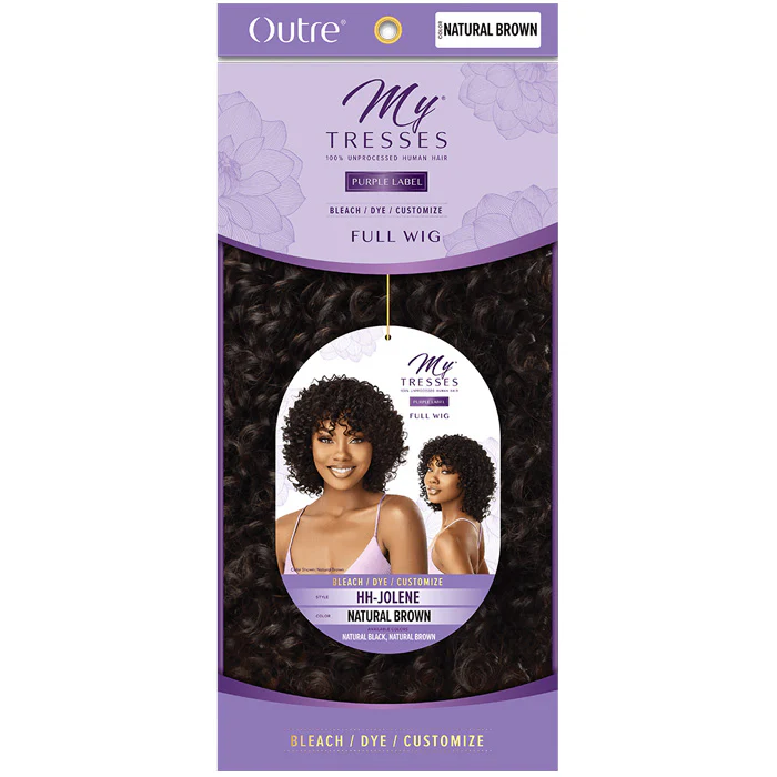 Outre MyTresses Purple Label Unprocessed Human Hair Full Wig JOLENE - Image 5