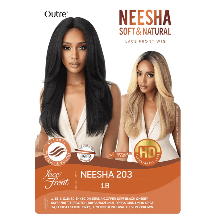 Outre Neesha Soft & Natural HD Lace Front Wig - NEESHA 203 - Image 5