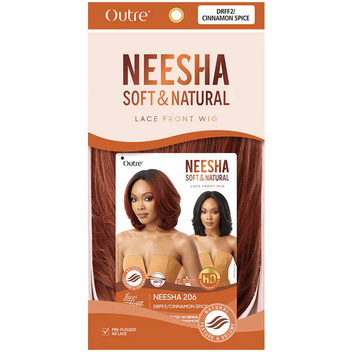 Outre Neesha Soft & Natural HD Lace Front Wig - NEESHA 206 - Image 5