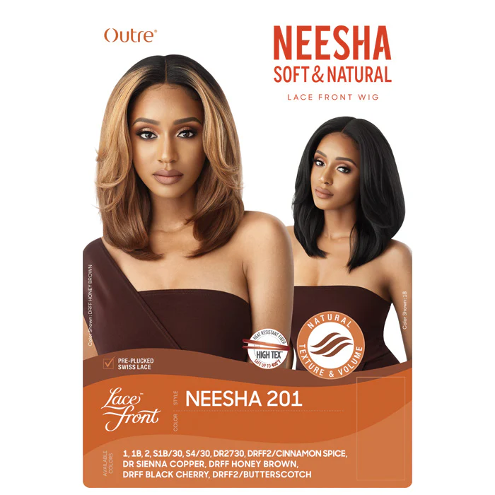 Outre Neesha Soft & Natural Lace Front Wig - NEESHA 201 - Image 5