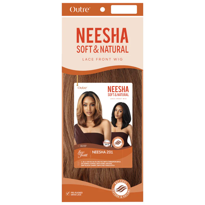 Outre Neesha Soft & Natural Lace Front Wig - NEESHA 201 - Image 6