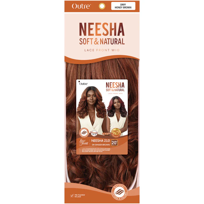 Outre Neesha Soft & Natural HD Lace Front Wig - NEESHA 210 - Image 5
