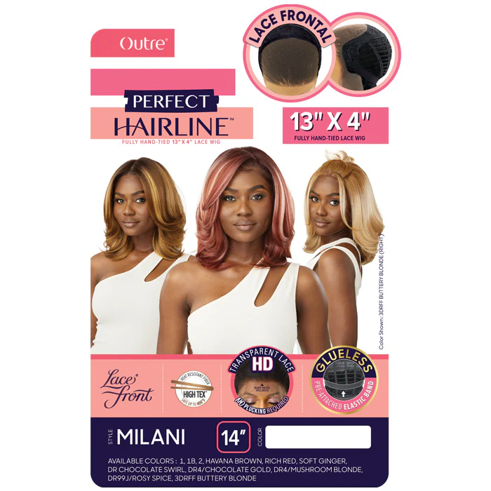 Outre Perfect Hairline Glueless 13x4 HD Lace Front Wig - MILANI - Image 4