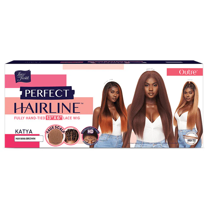 Outre Perfect Hairline Glueless 13x6 Faux Scalp HD Lace Front Wig - KATYA - Image 5