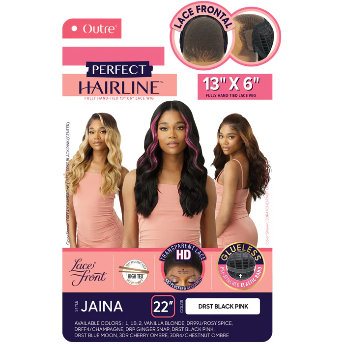 Outre Perfect Hairline Glueless 13x6 Hand-Tied HD Lace Front Wig - JAINA - Image 4