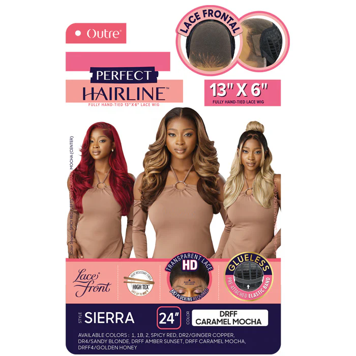 Outre Perfect Hairline Glueless 13x6 Hand-Tied HD Lace Front Wig - SIERRA - Image 4