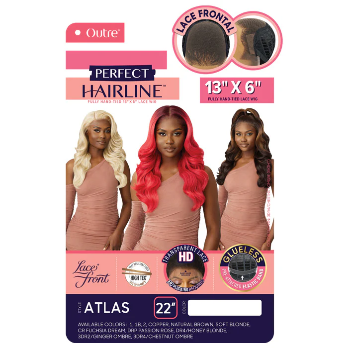 Outre Perfect Hairline Glueless 13x6 HD Lace Front Wig - ATLAS - Fully Hand-Tied - Image 4
