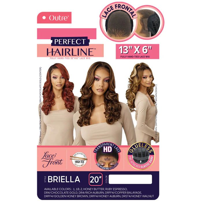 Outre Perfect Hairline Glueless 13x6 HD Lace Front Wig - BRIELLA - Image 4