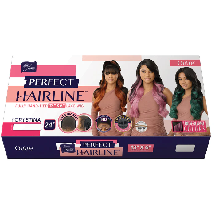 Outre Perfect Hairline Glueless 13x6 HD Lace Front Wig - CRYSTINA - Image 5