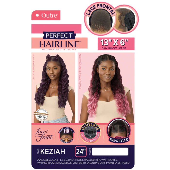Outre Perfect Hairline Glueless 13x6 HD Lace Front Wig - KEZIAH - Image 4