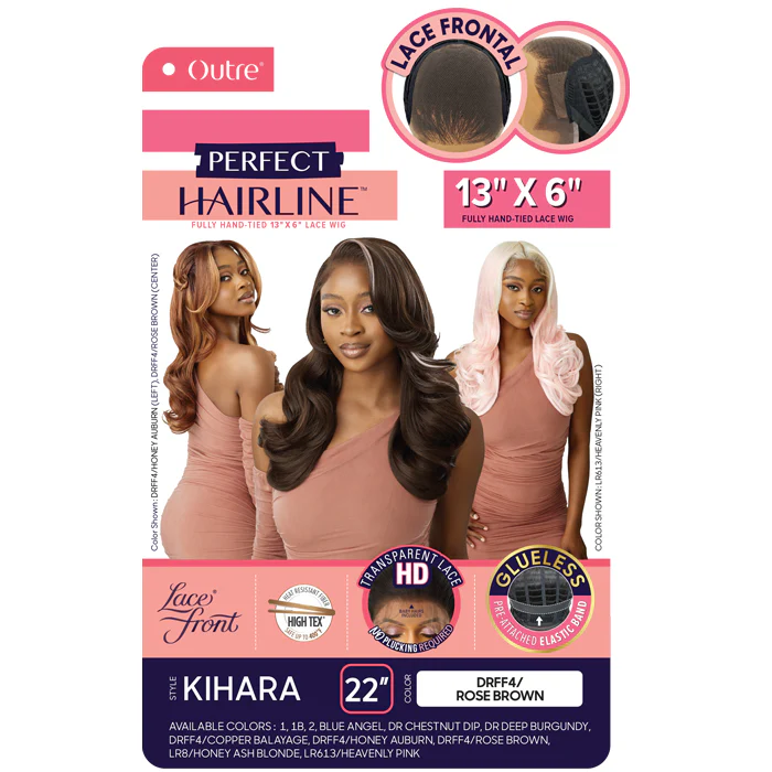 Outre Perfect Hairline Glueless 13x6 HD Lace Front Wig - KIHARA - Image 5