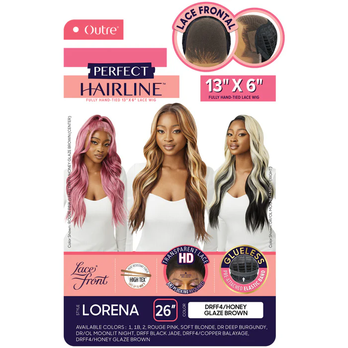 Outre Perfect Hairline Glueless 13x6 HD Lace Front Wig - LORENA - Image 4