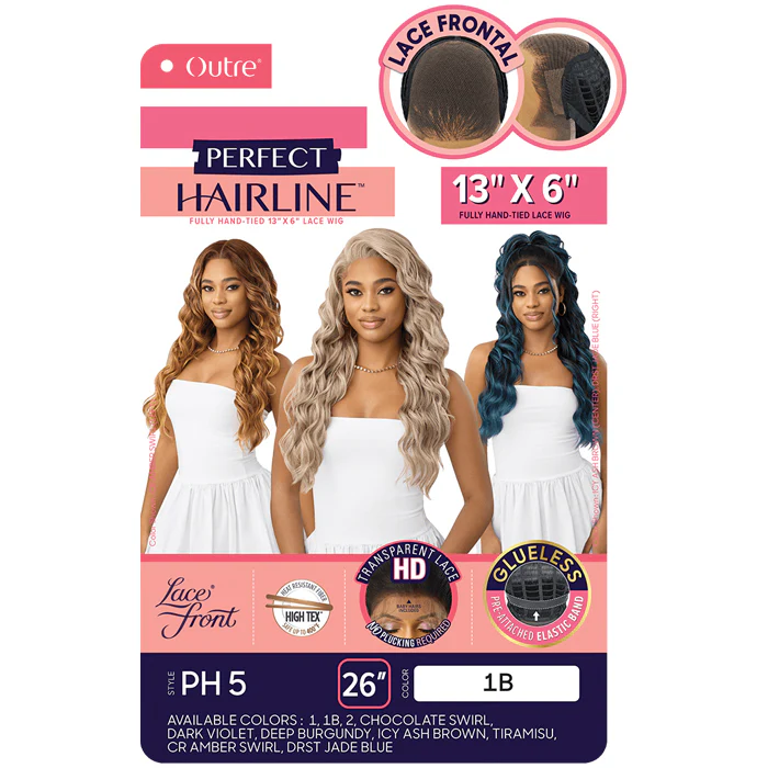 Outre Perfect Hairline Glueless 13x6 HD Lace Front Wig - PH 5 - Image 4