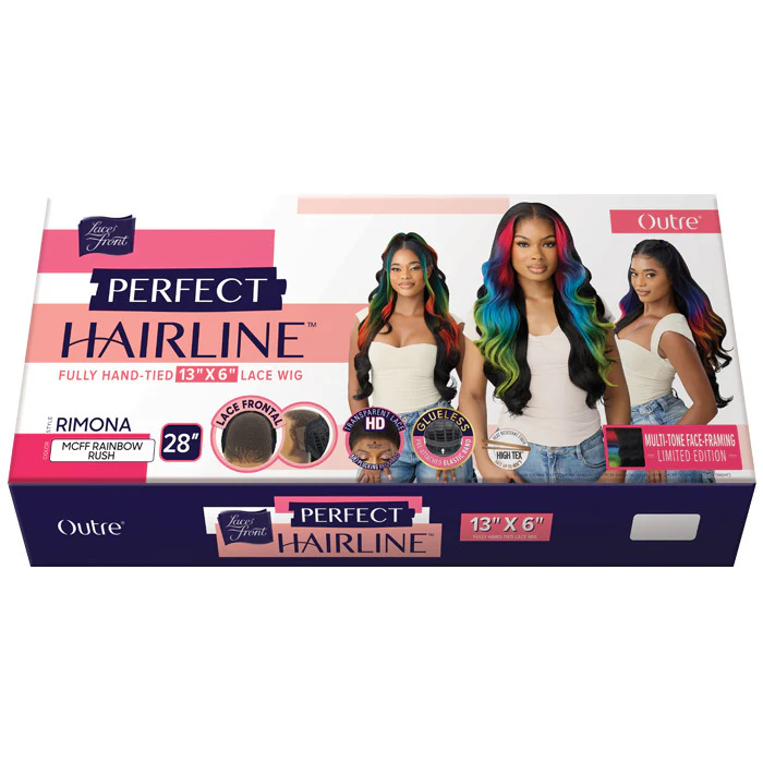 Outre Perfect Hairline Glueless 13x6 HD Lace Frontal Wig - RIMONA - Image 6