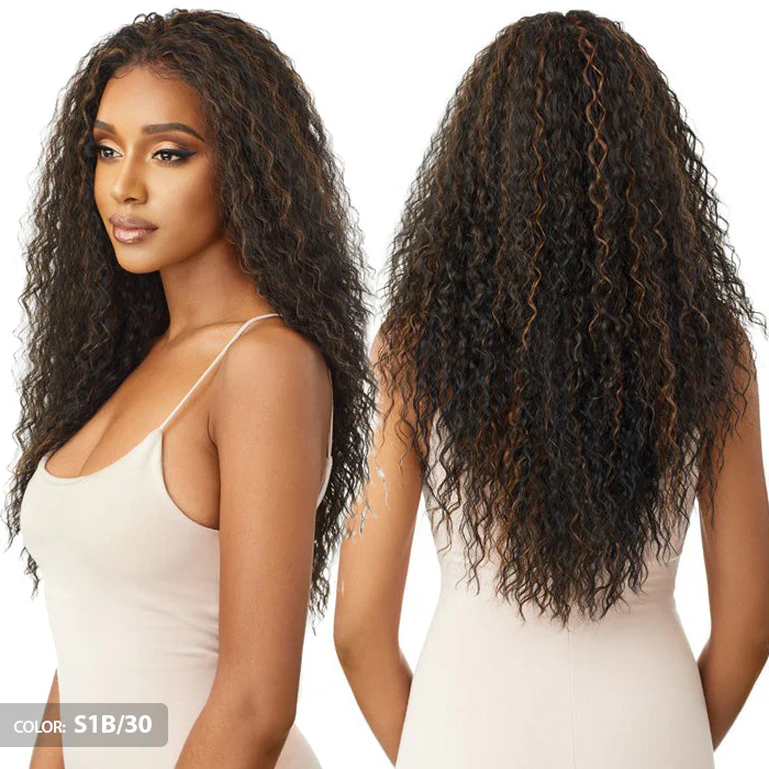 Outre Perfect Hairline Glueless 13x6 HD Swiss Lace Front Wig - YVETTE - Image 3