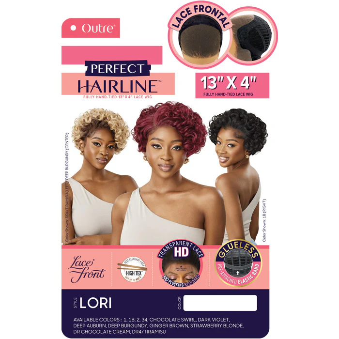 Outre Perfect Hairline Glueless Hand-Tied 13x4 HD Lace Front Wig - LORI - Image 4